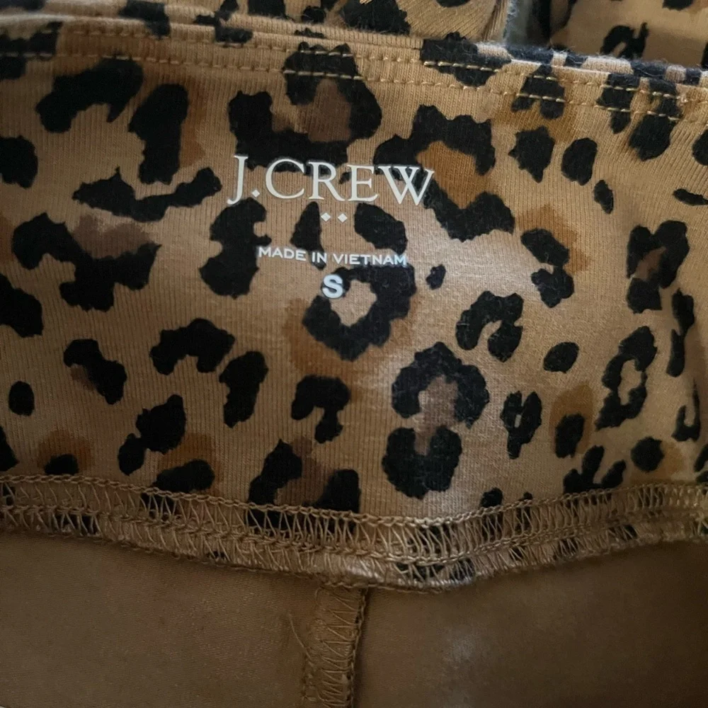 J Crew Animal Print Leggings